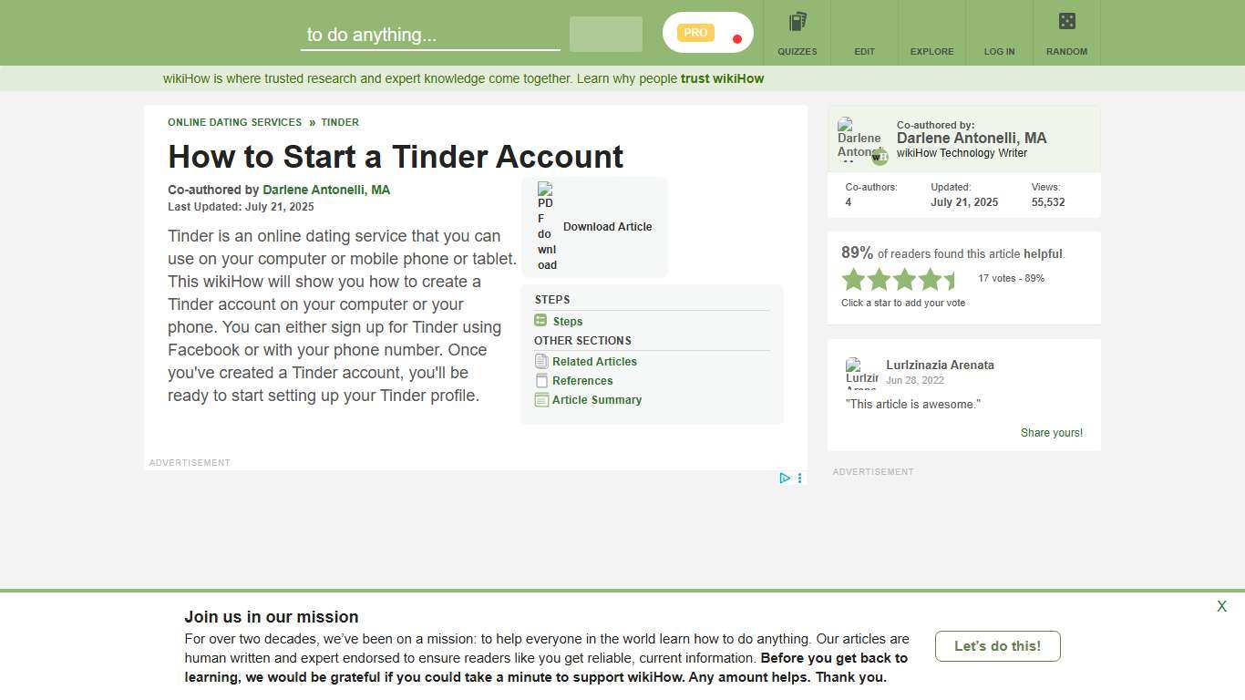 How to Start a Tinder Account: 9 Steps (with Pictures) - wikiHow